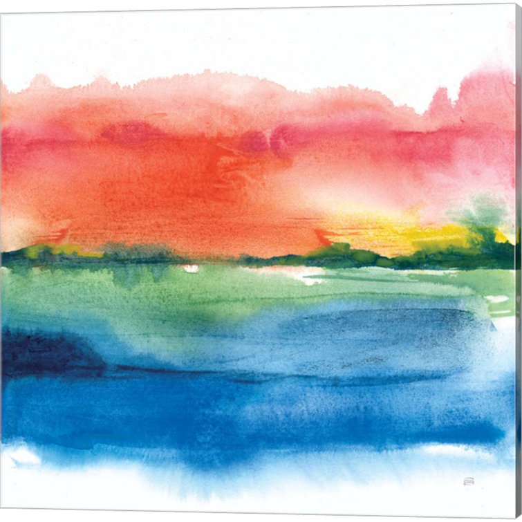 Ivy Bronx Jewel Waterway I & II On Canvas 2 Pieces by Chris Paschke Painting Wayfair Canada